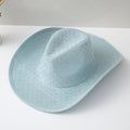 DinGora Women's Rhinestone Wide Brim Western Hat